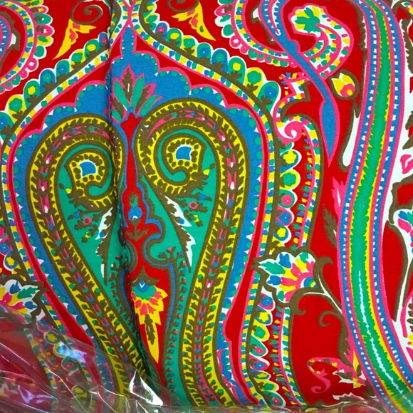 RALPH LAUREN Bright Colorful Paisley Twin Comforter Original Package NEW RARE!!! - Picture 7 of 10